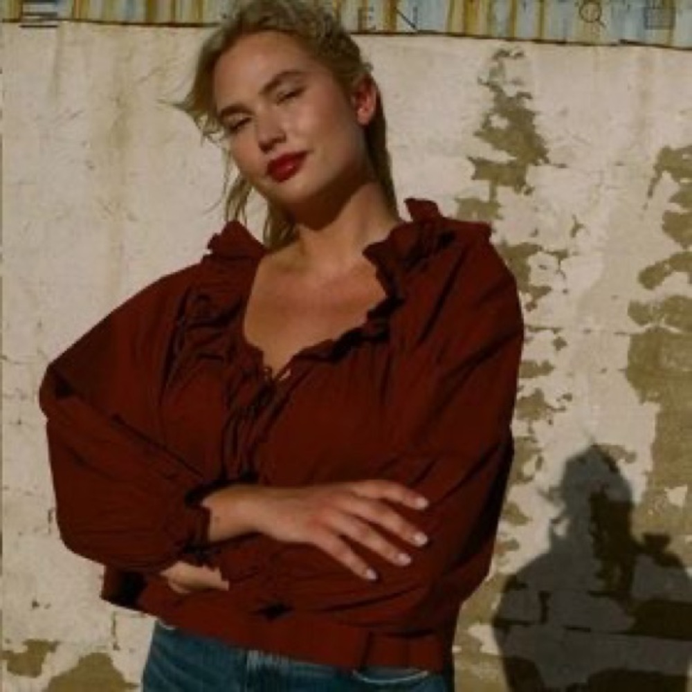 Doen Jules Top - Mahogany (M)